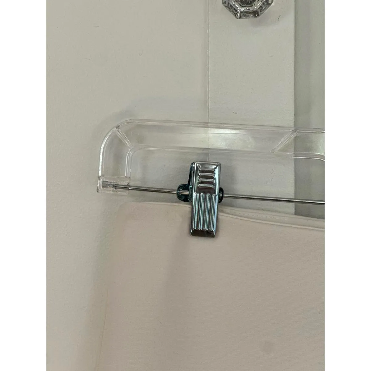 Tobi Asymmetrical White Mini Skirt Size M - Image 3