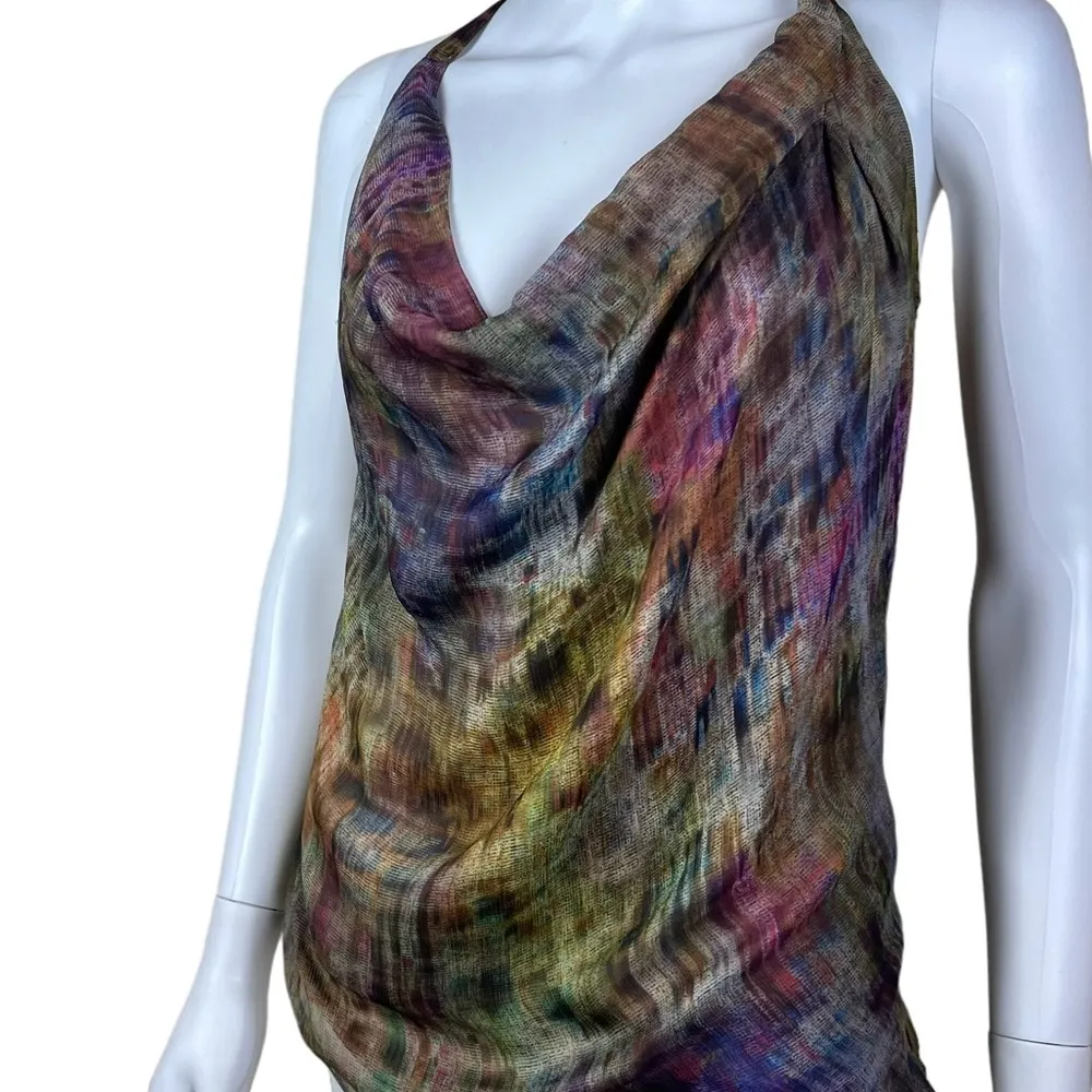 HH Haute Hippie Silk Halter Blouse - Image 3