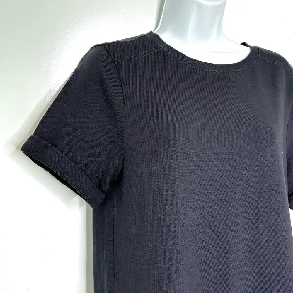 APC Short Sleeve Crew Neck Cotton Black T - Image 2
