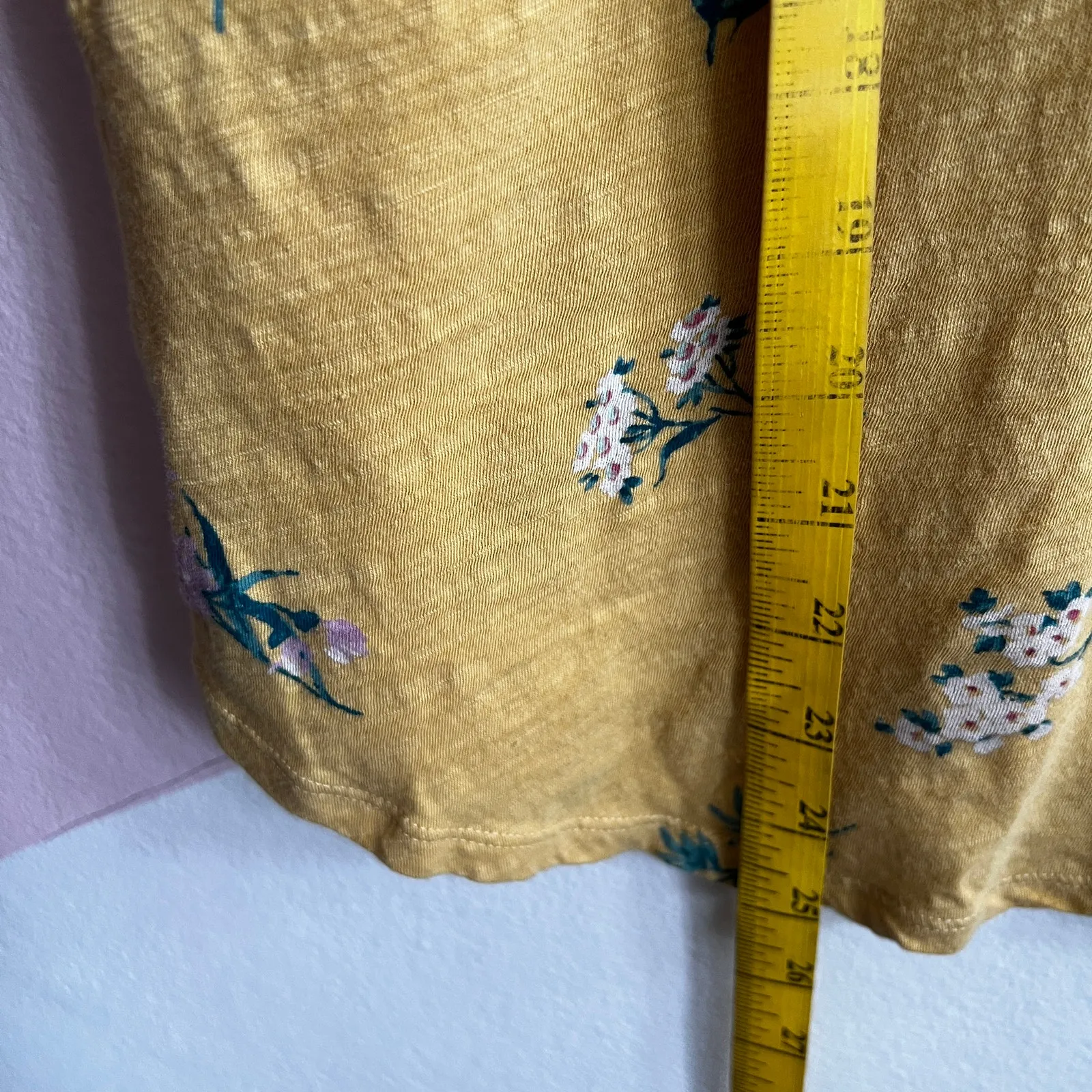 Lucky Brand Womens‎ Floral Top Size Medium Boho Indie Festival Hippie - Image 5