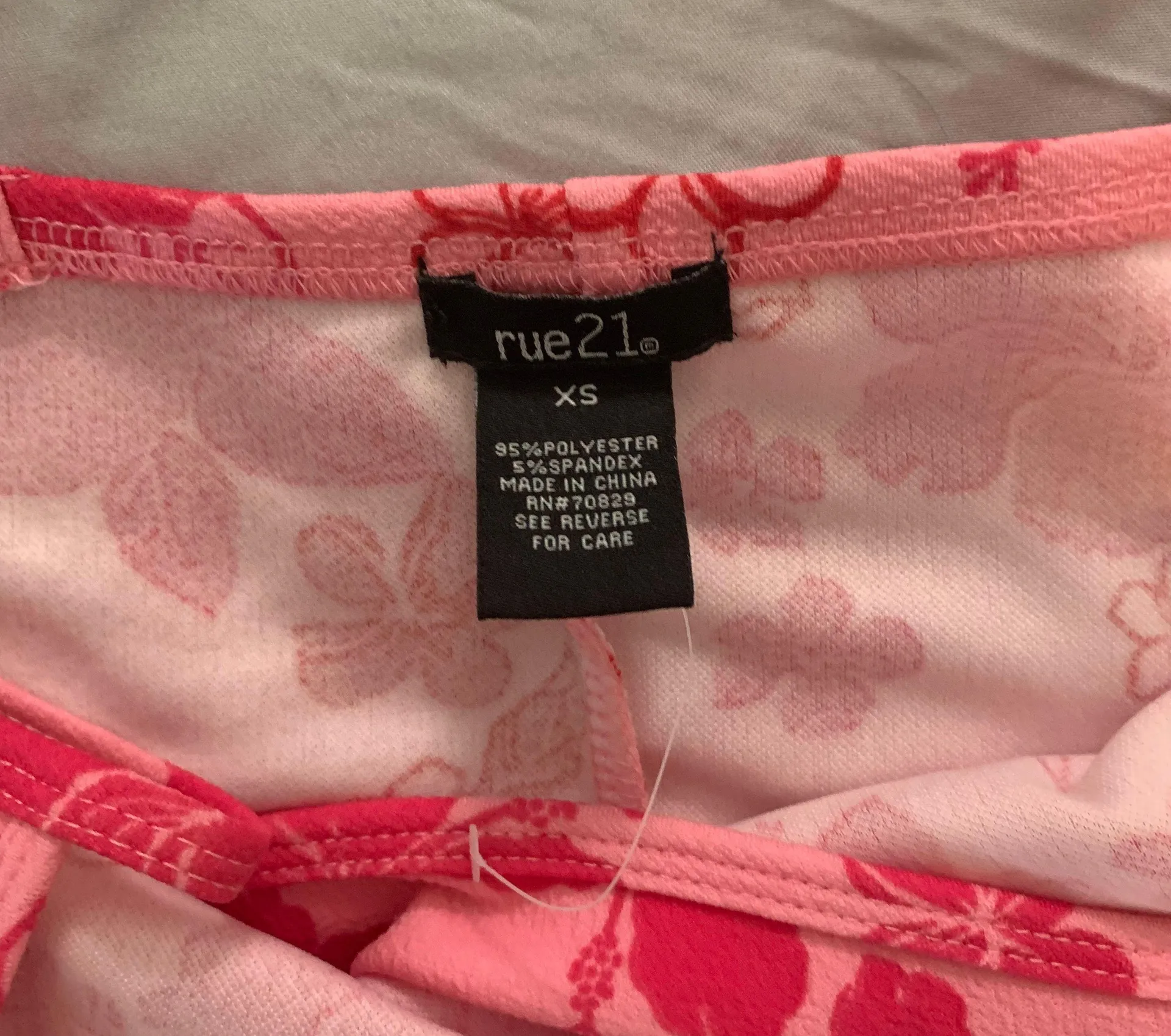 Pink Hawaiian Hibiscus Flower Dress Romper - Image 4