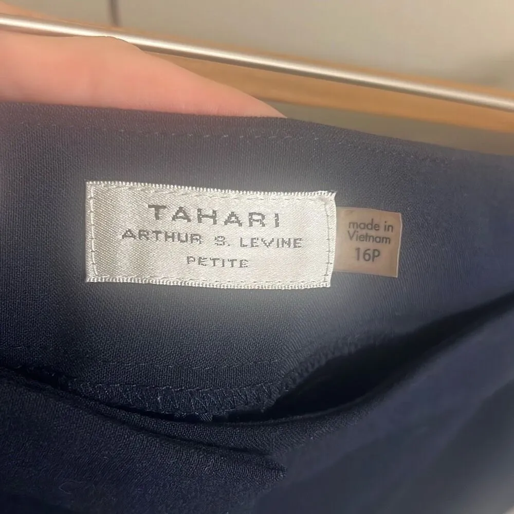 ✨Tahari by Arthur S. Levine Bi Stretch Alyssa Sz 16P Pants✨ - Image 5