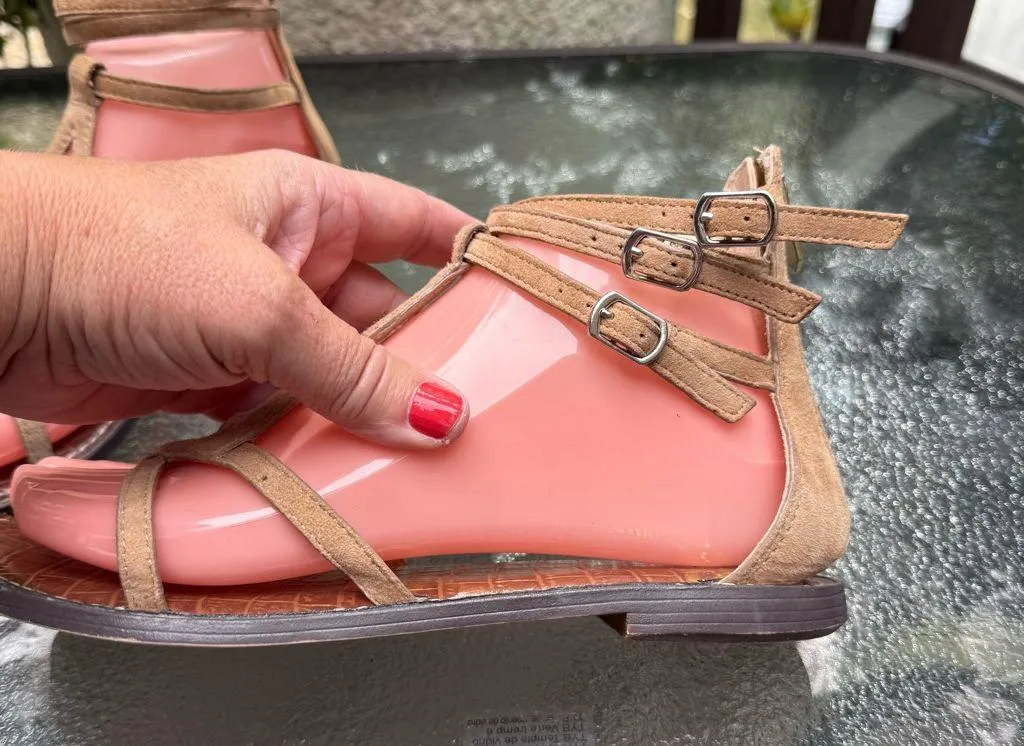 Sam Edelman Tan Gladiator Sandals - Image 2