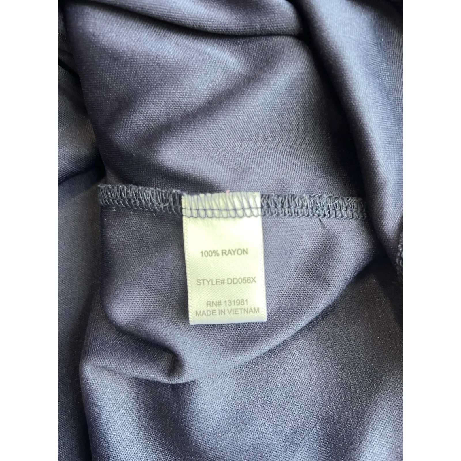 NAIF Cobalt Electric Blue Lined Lace Babydoll Oversized loose Fit Dress Boho 1X Size XL - Image 4