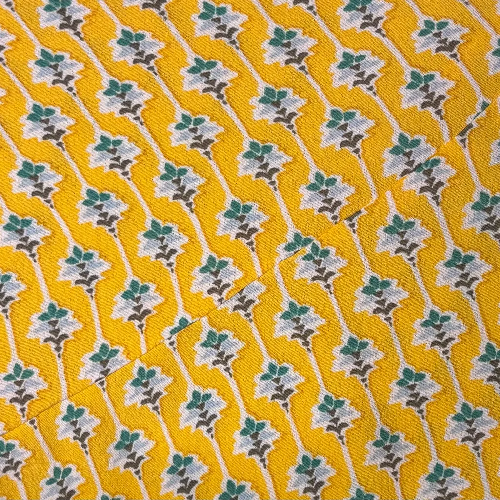 RHODE Target Yellow Patterned Midi Skirt Size XXL - Image 6