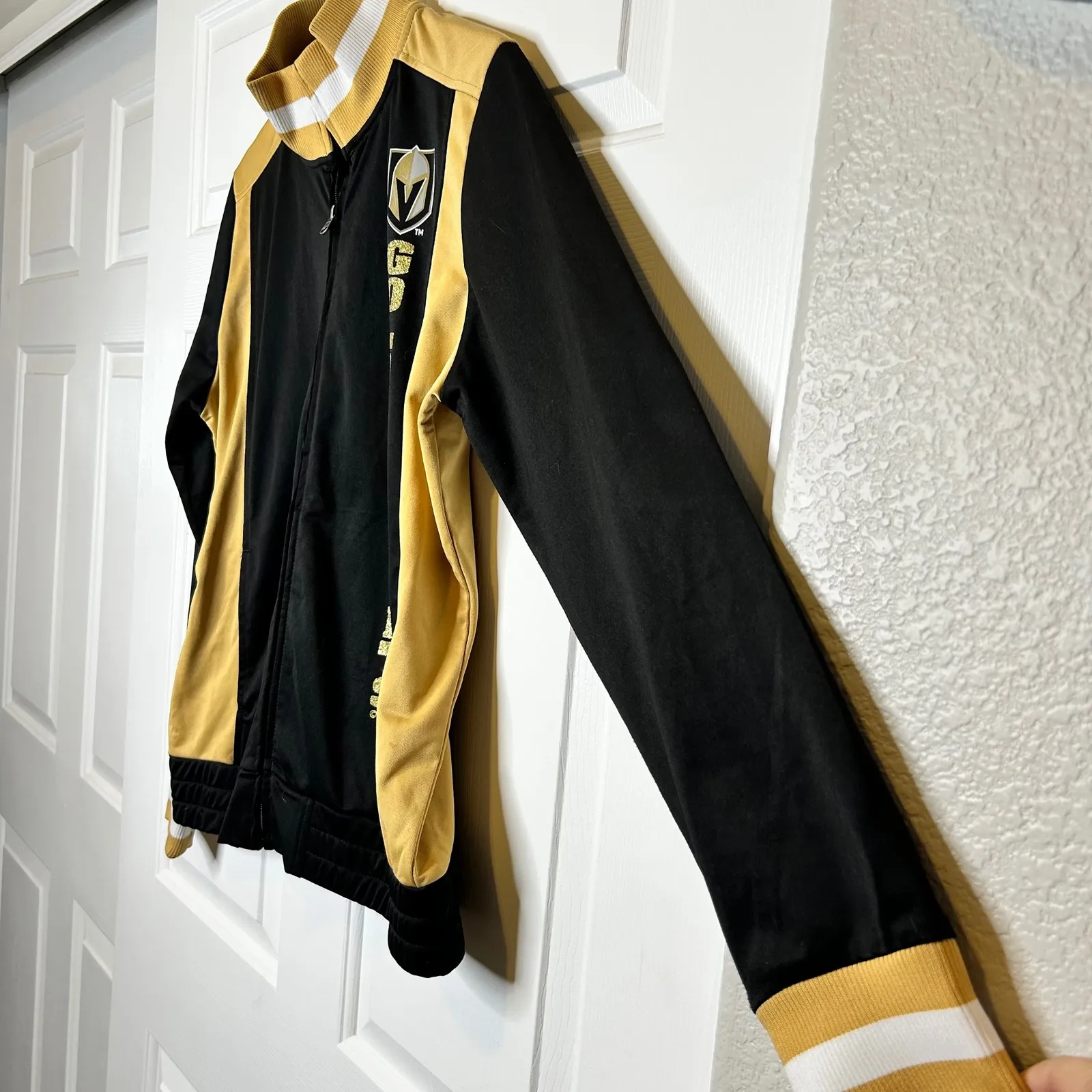 VGK Vegas Golden Knights Womens Track Jacket G - Image 2