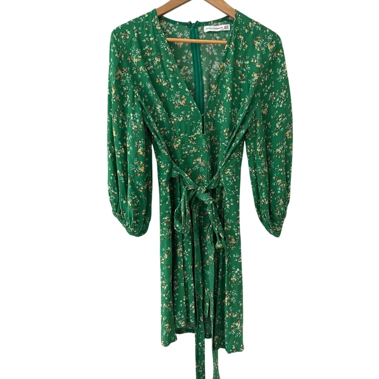 Faithfull the Brand Margot Floral Mini Dress‎ Size 6 - Image 8