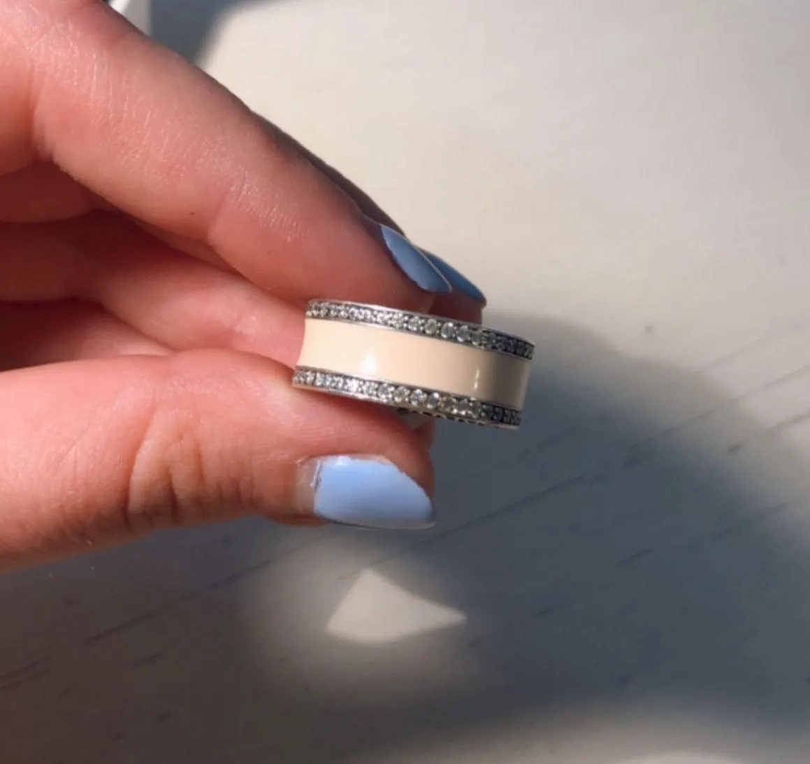 Pandora Chunky Silver Ring - Image 4