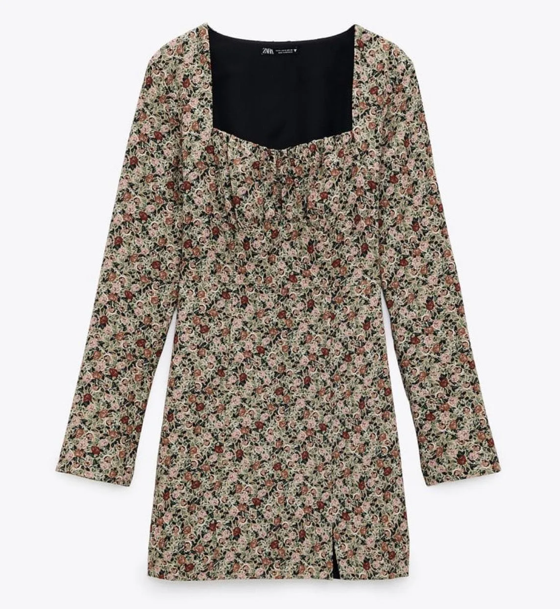 NWT  Rose Floral Print Vintage Mini Dress - Image 3