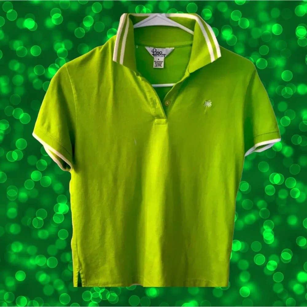 Lilly Pulitzer Short Sleeve Polo Shirt size small - Image 3