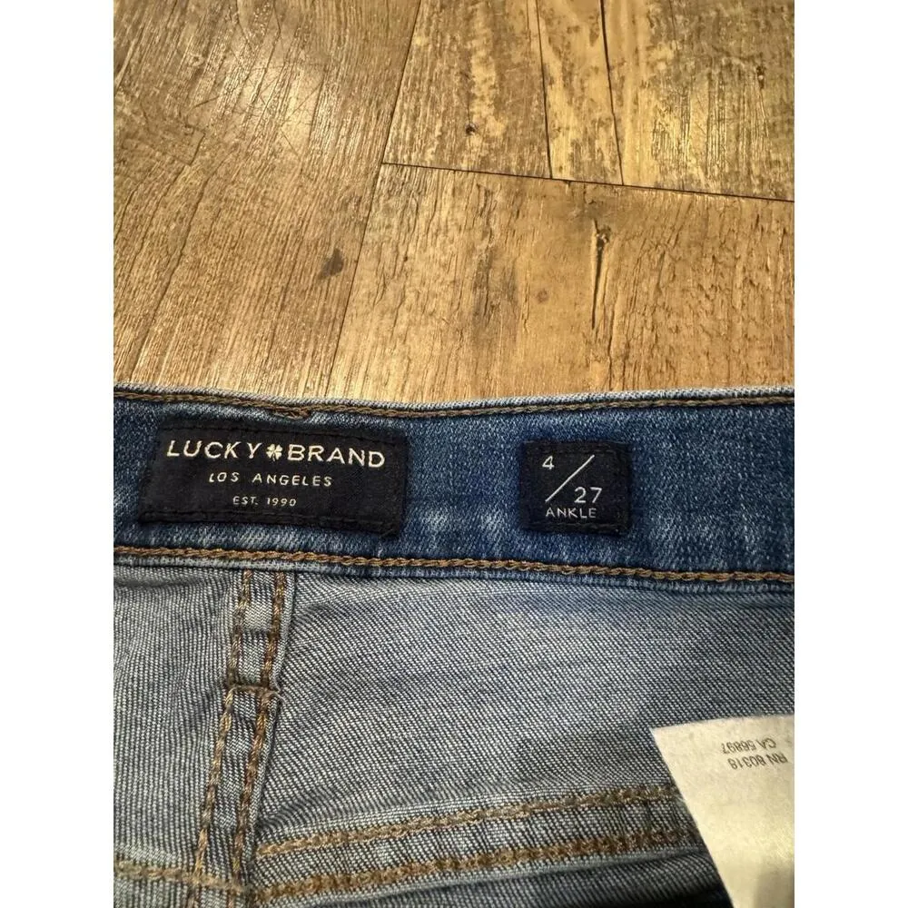 Lucky Brand Mid Rise Ava Skinny Jeans Size 4 / 27 - Image 3