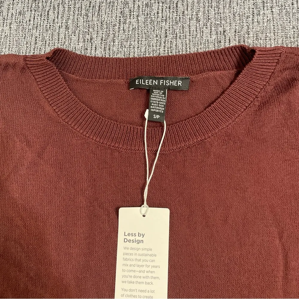Eileen Fisher Crew Neck Box Top - Image 2