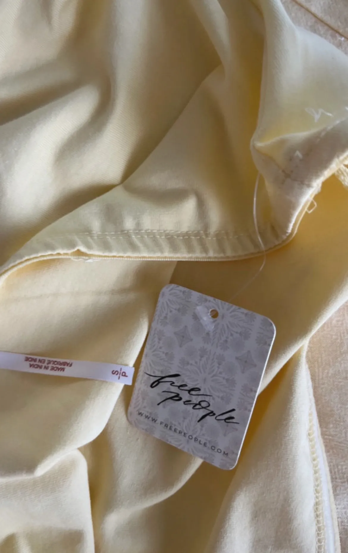 Free people tube midi dress Yellow - Image 5