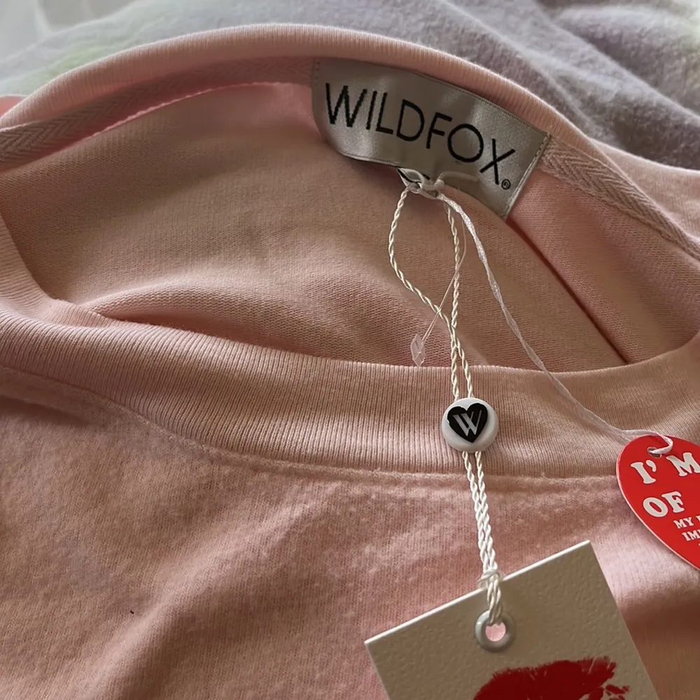 NWT Wildfox Lonely Hearts Club Roadtrip Holographic Tie Dye Sweatshirt - Image 5