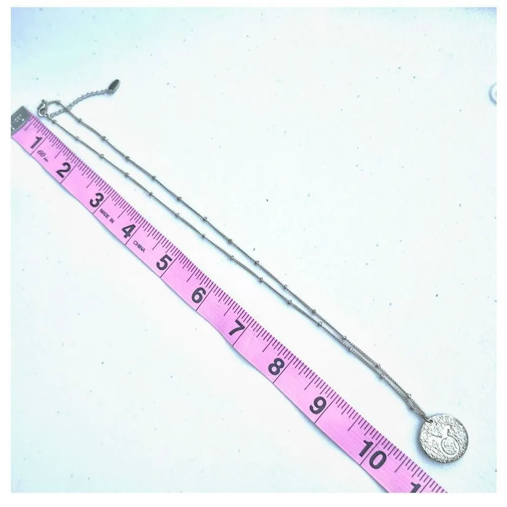 Hand Made gold tone Taurus pendant necklace - Image 6