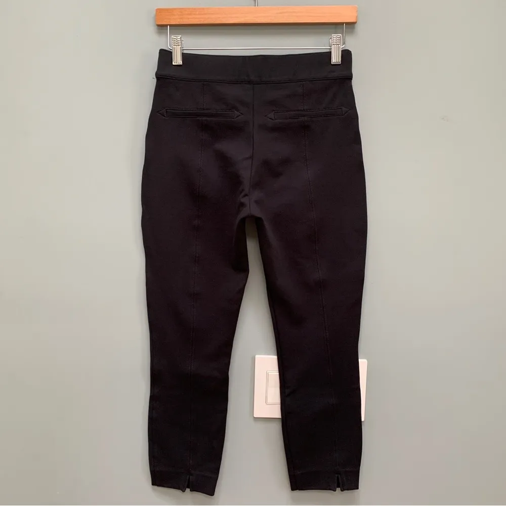 SPANX Back-Seam Skinny Ponte Pants in Black Petite Small - Image 5