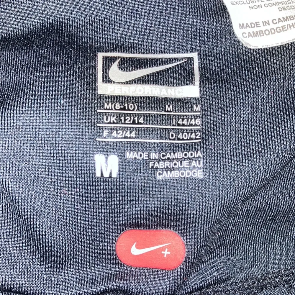 Nike Performance Zipper Leggings, Medium - Image 6