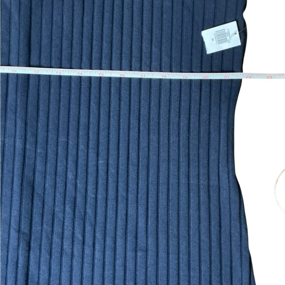 Old Navy Black Ribbed Sleeveless Mini Dress - Image 7