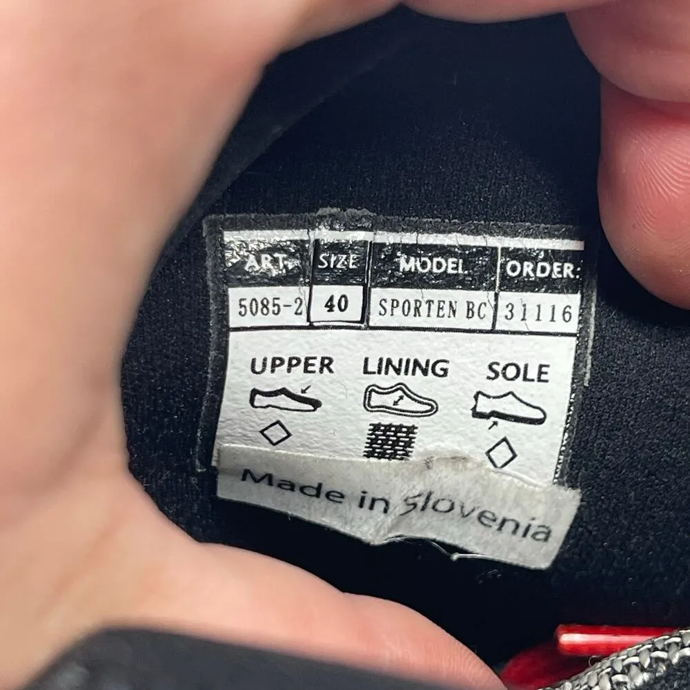 SPORTEN BOTY BC TRAVERSE XC SKI BOOTs sz Eur 40 US 10 Black - Image 4
