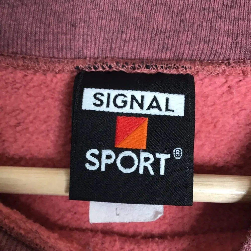 Vintage signal sport Marco island Florida vacation oversized cozy sweater Pink Size L - Image 7