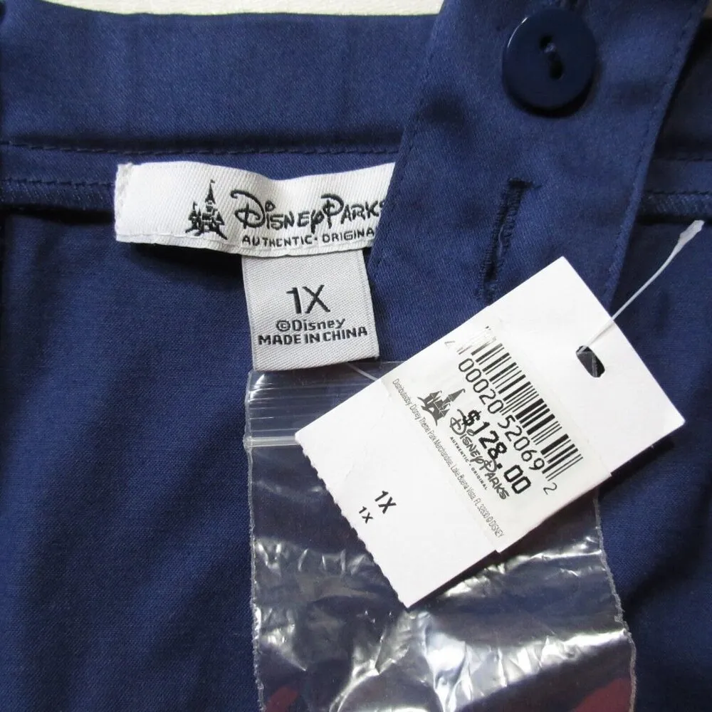 NWT Disney Parks The Dress Shop Orange Bird Stretch Cotton Tank Dress 1X - Image 5