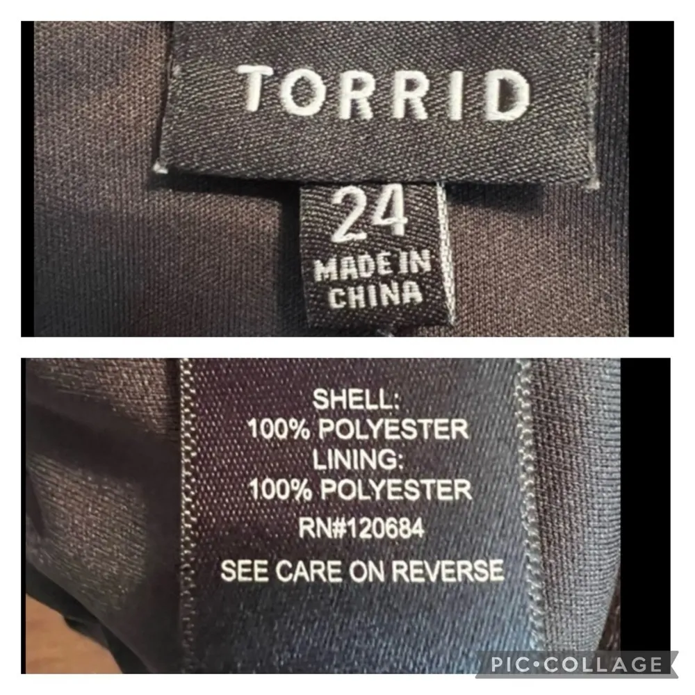 Torrid Dress Empire Waist Black Swing Tie Back Fit & Flare Sleeveless Party 24 - Image 16