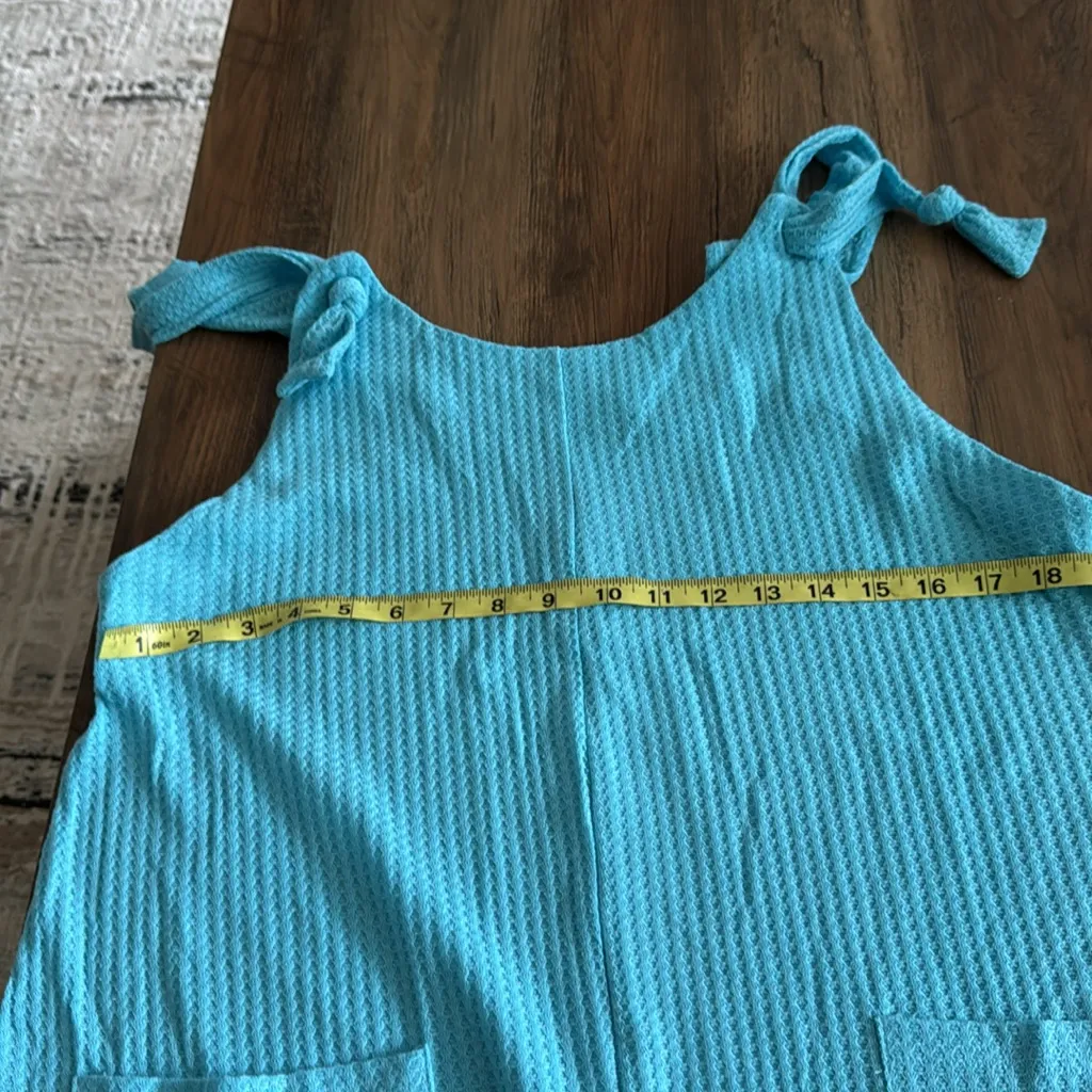 Cupshe  Wide Leg Patch PocketBeach Cover-Up Romper Size xl - Image 10