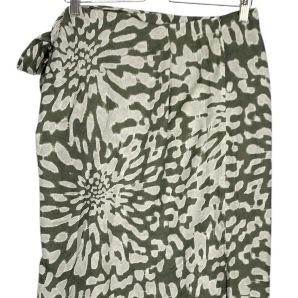 ROHE Erena Midi Skirt Size 40 Green - Image 6