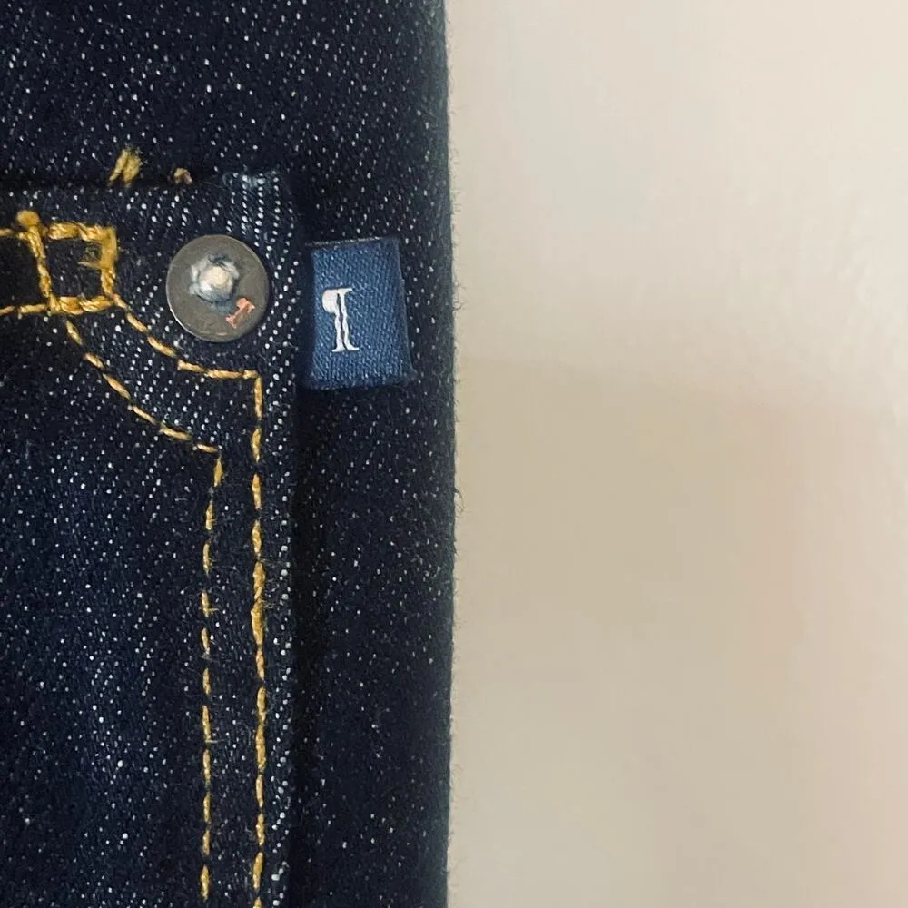 NWT Pilcro Split Hem Straight Leg Jeans - Women Size 25 - Blue - Image 6