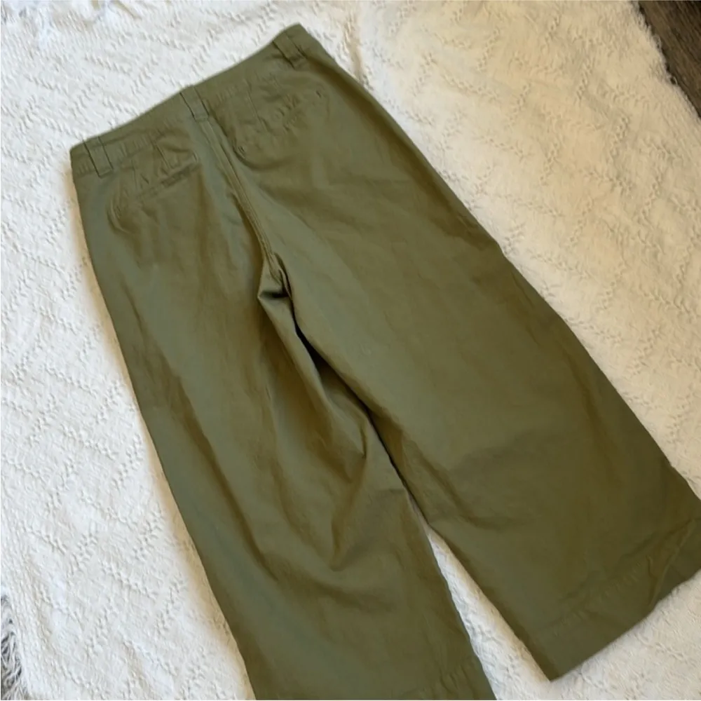 A New Day Olive Green Wide-Leg Pants - Image 8