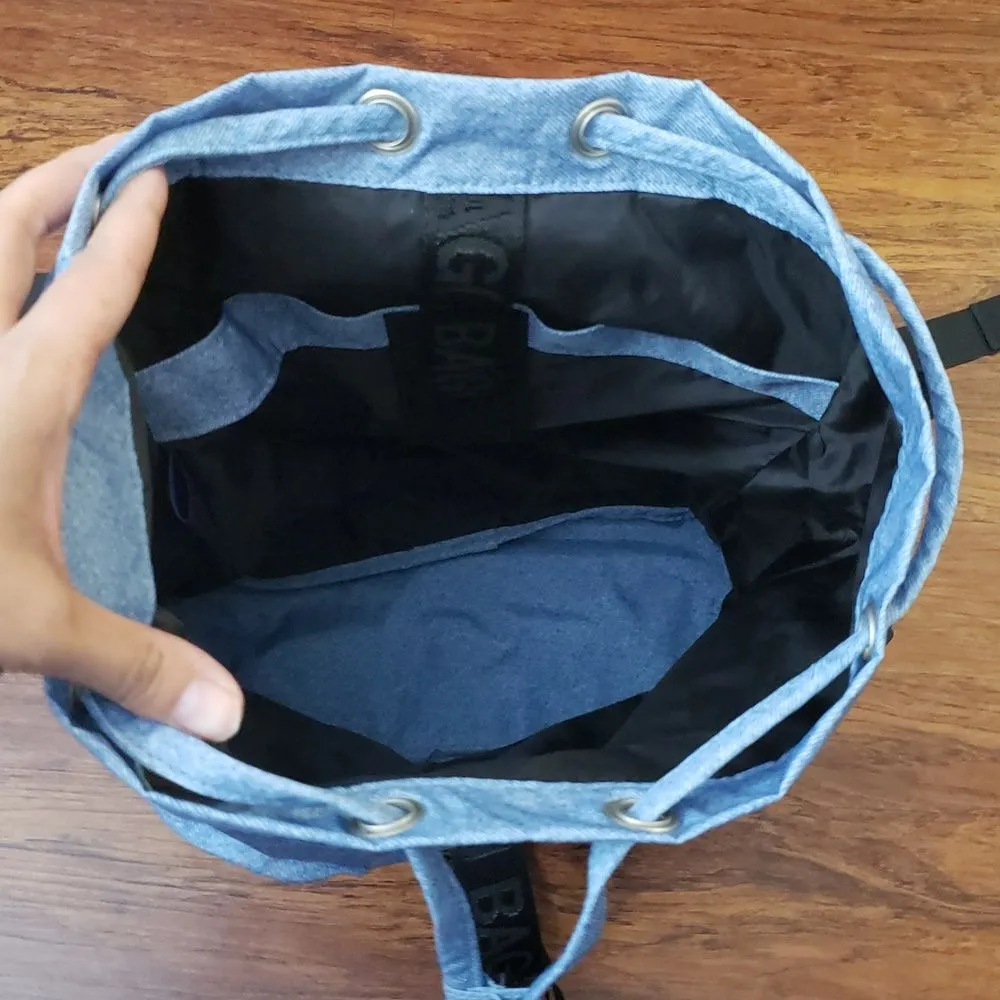 NWOT Baggu Blue Chic Edgy Feminine Whimsical Y2K Trendy Casual Sporty Backpack - Image 6