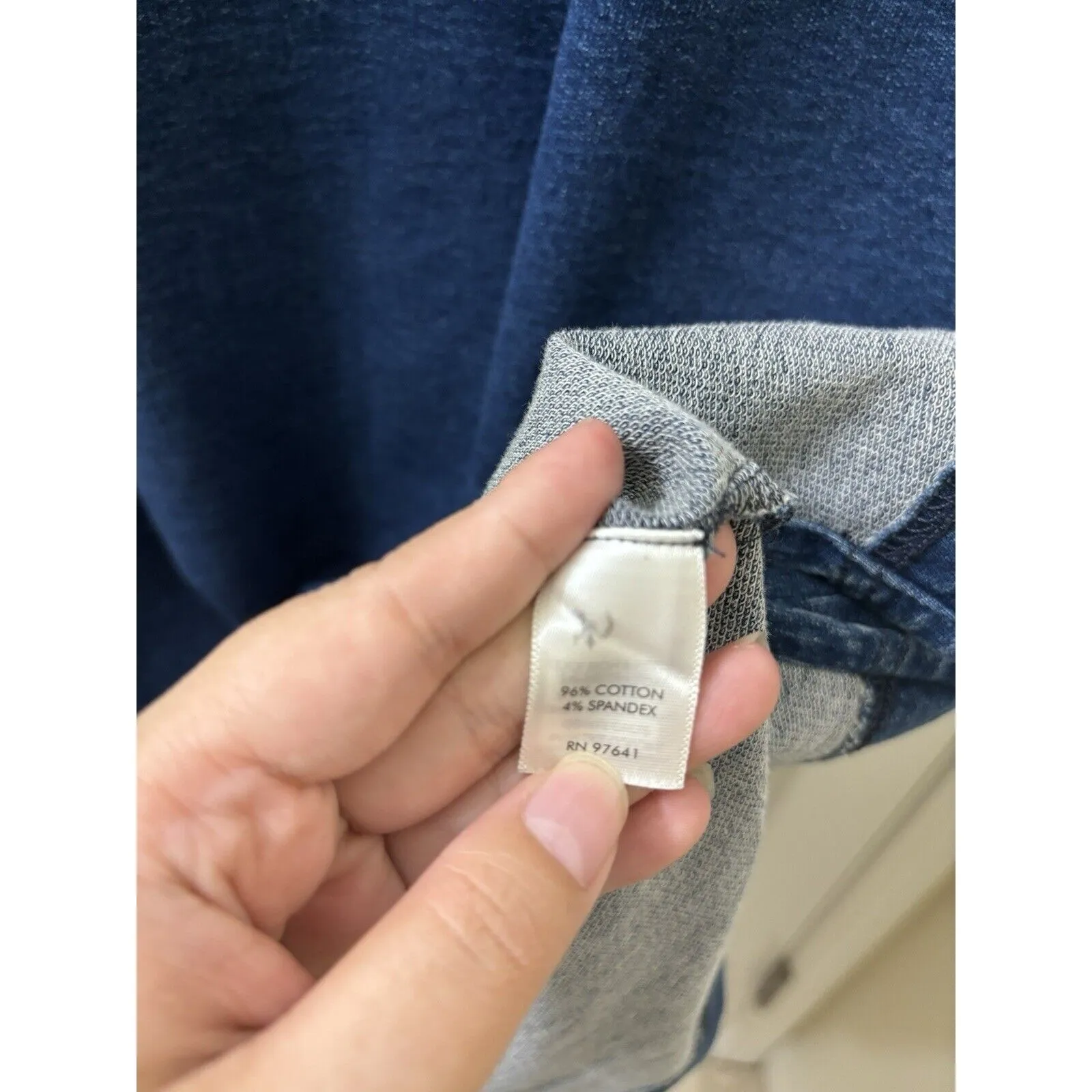 J Jill Indigo Pure Jill Womens Blue V - Image 7