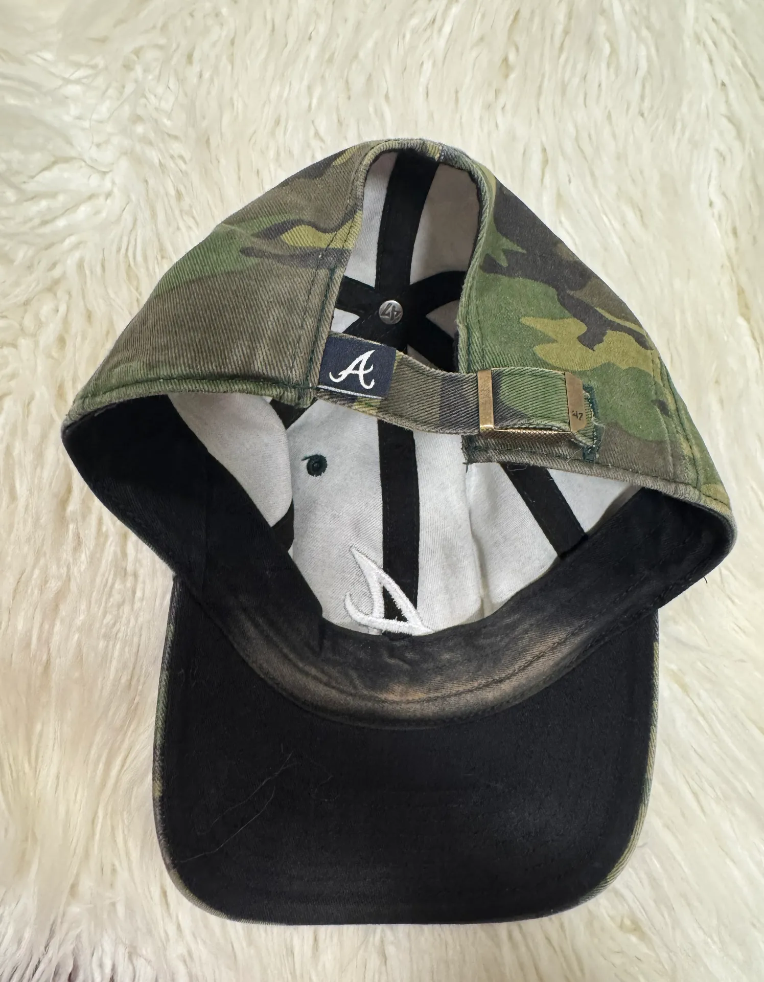 Atlanta Braves Camo Hat - Image 3