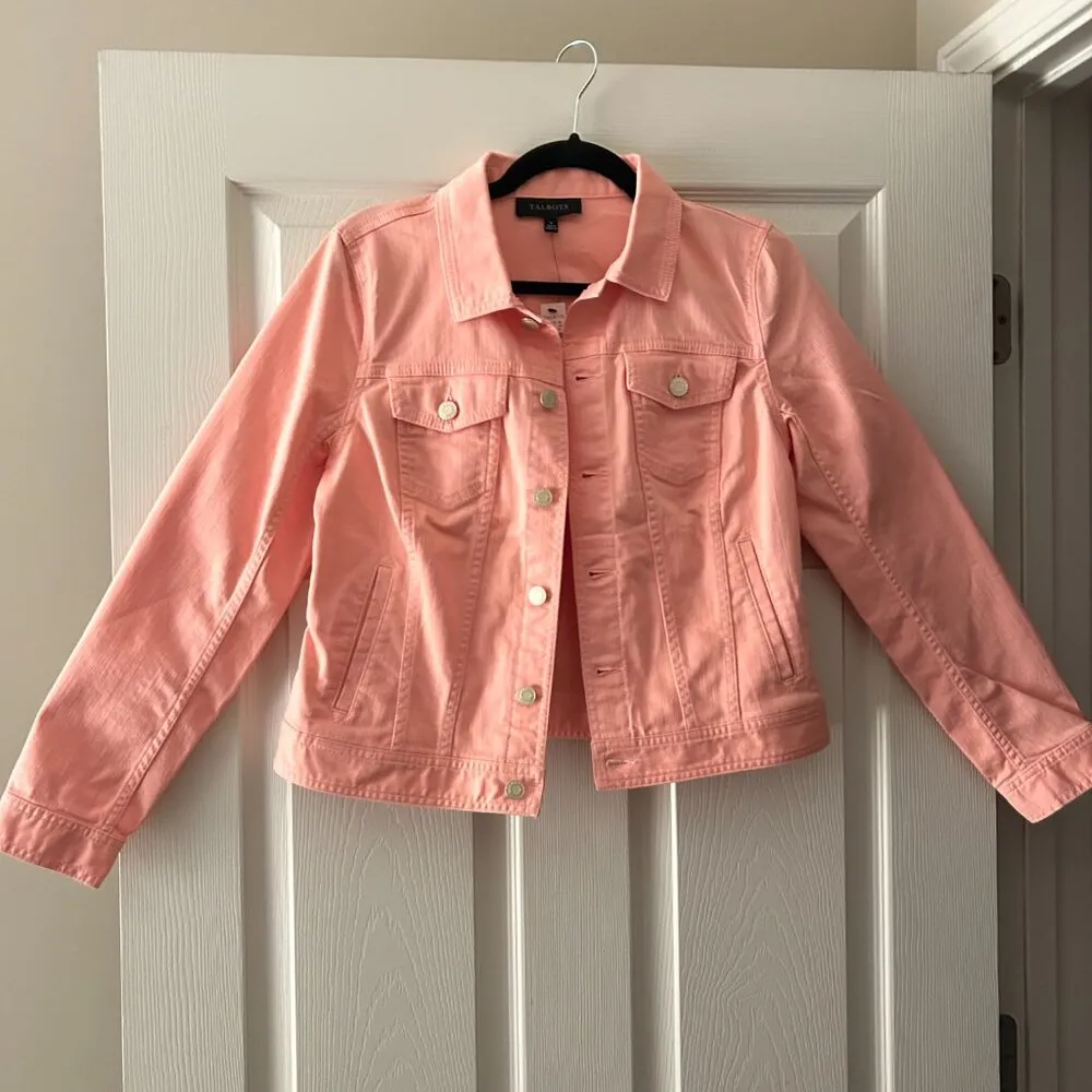 NWT Talbots Jean Jacket Denim Jacket Size Small NEW WITH TAGS - Image 2