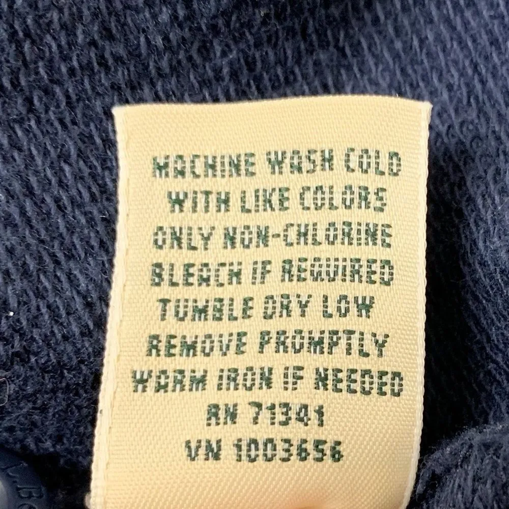 L.L Bean Women’s Outdoors Blue Pullover Hooded Sweatshirt - Image 11