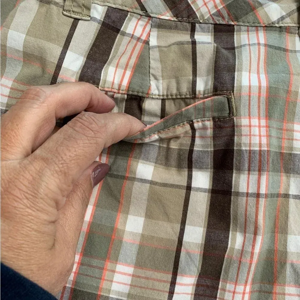 Kim‎ Rogers Plaid golf bermuda shorts 14P - Image 7