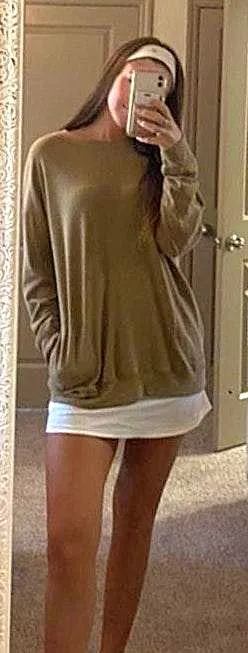 Boutique Caramel Color Pullover Sweatshirt - Image 2