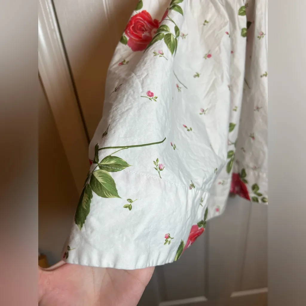 For Love & Lemons Rosebud Corset Mini Dress in White - Image 6