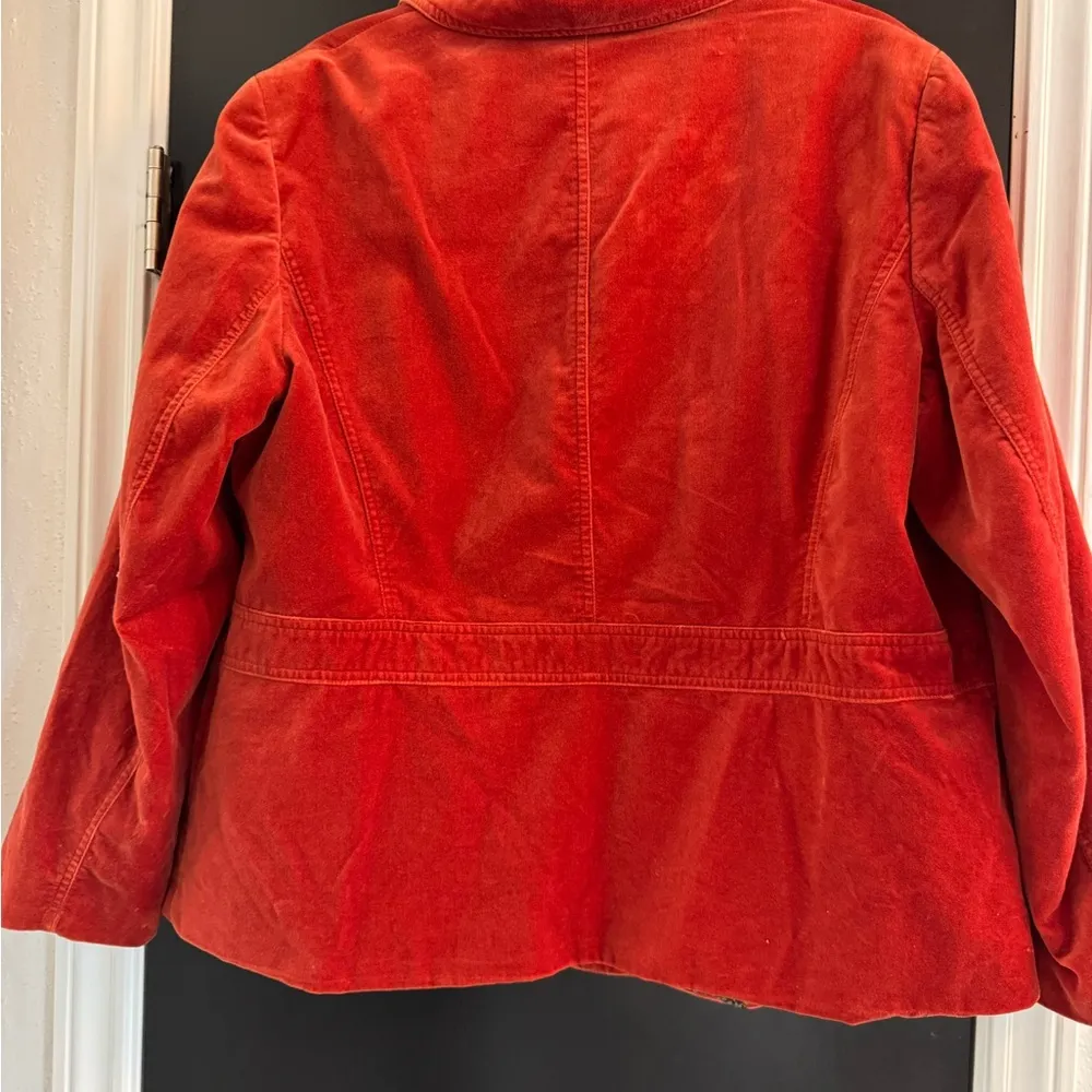 Vintage Judith Hart burnt orange blazer jacket Size 18W - Image 5