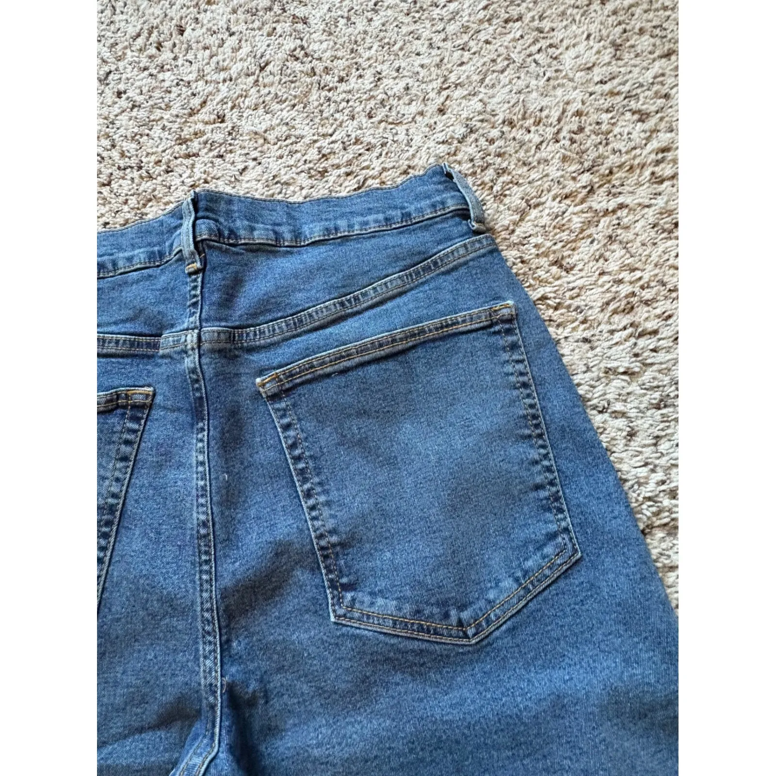 Etica Anya High‎ Rise Modern Flare Jeans Size 29 Northport Wash Denim Blue - Image 10