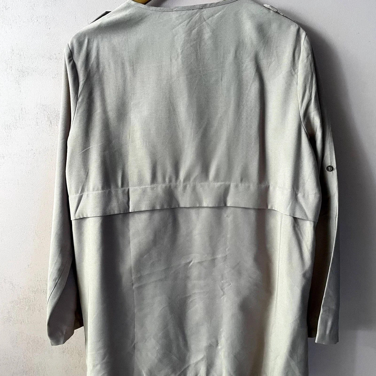 Irene’s Story Nude Open Front Jacket NWT Size L Tan Size L - Image 13