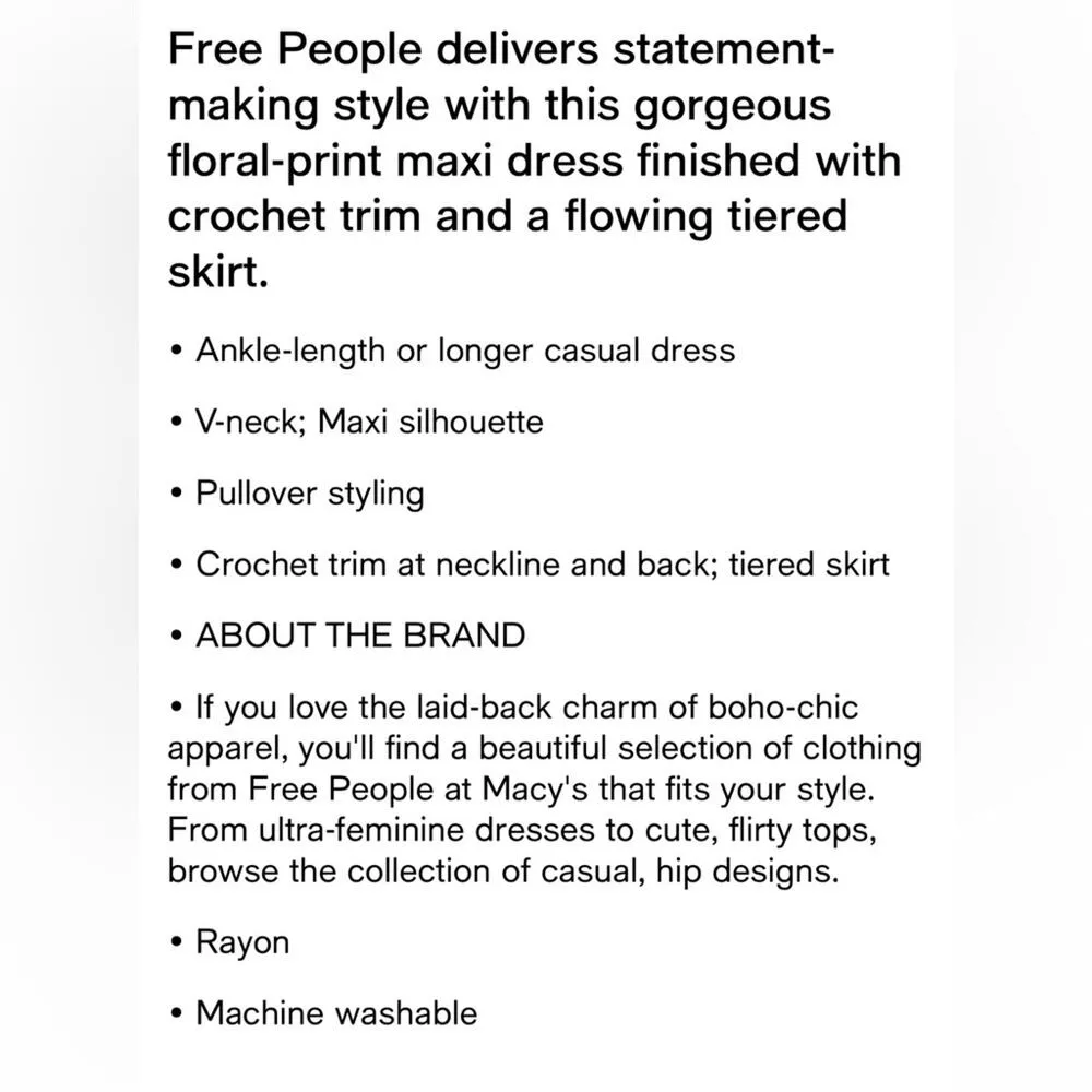 NEW Free People Intimately Tiers To You Maxi Dress Pink/Black Oversized Women XS - Image 6