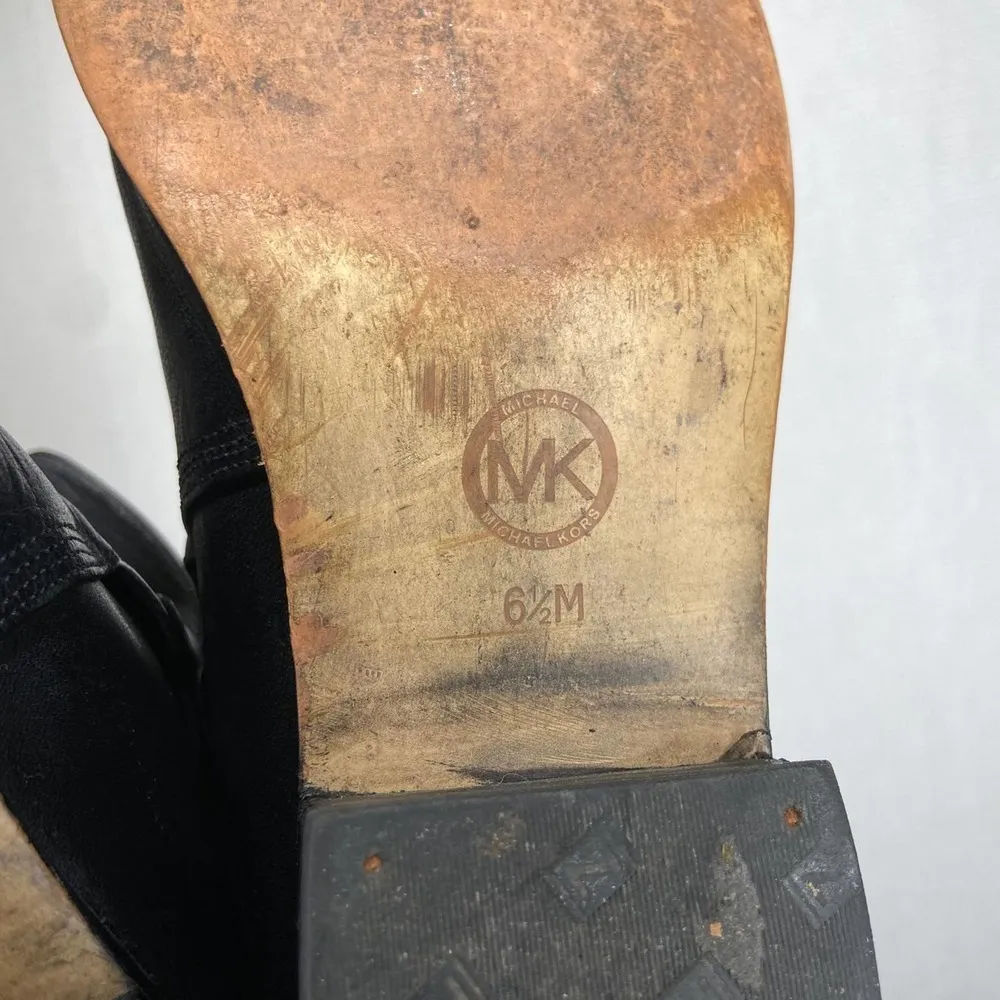 Micheal Kors | Black Short Bootie Boots 6.5‎ - Image 7