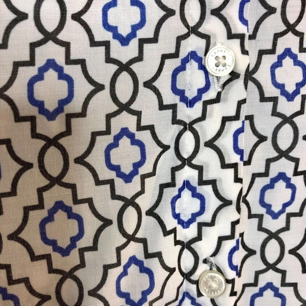 Express Patterned City Shirt Long Sleeve Top - Image 6