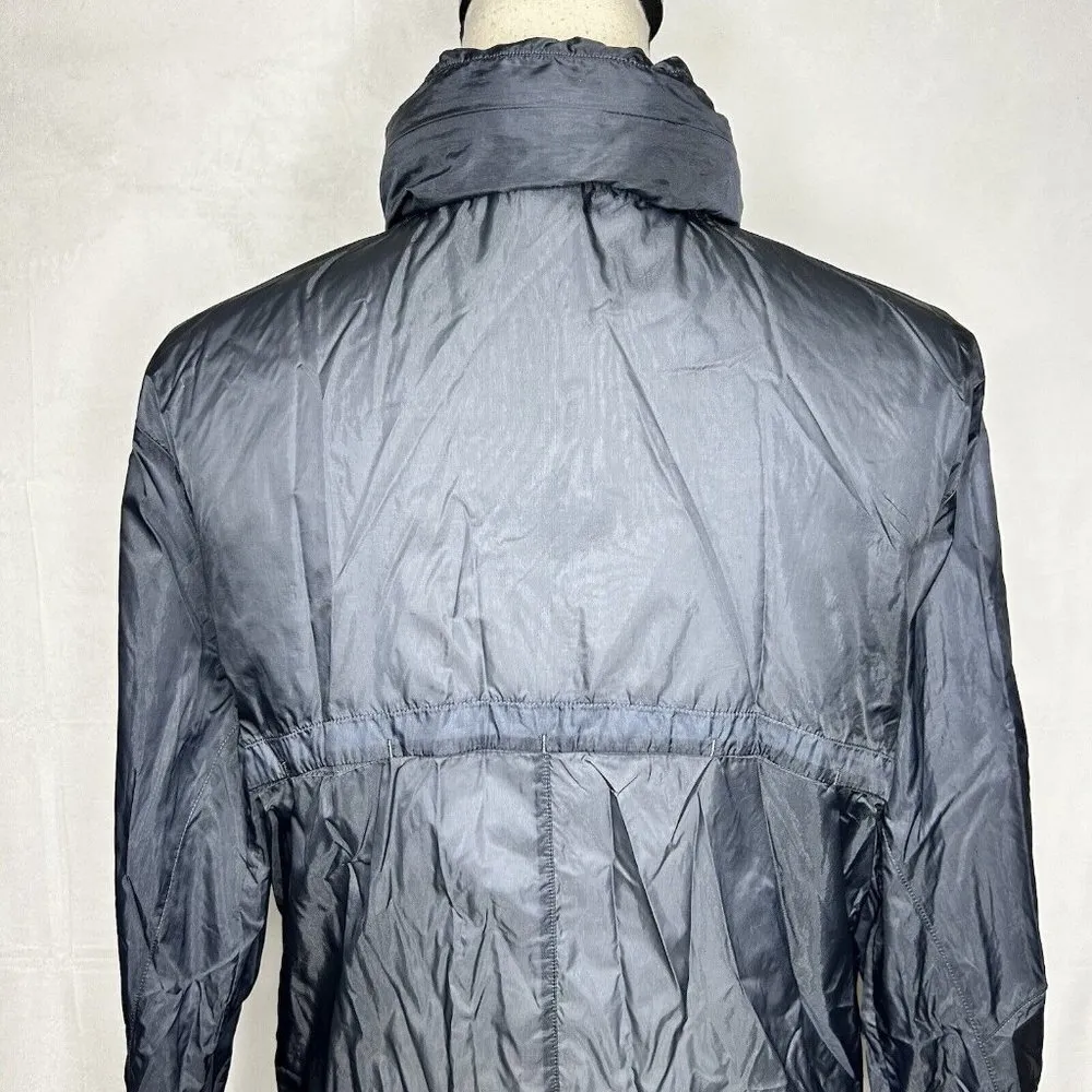 Victoria's Secret Sport Zip Up Navy Long-Sleeve Hooded Lightweight Jacket Sz XS - Image 8