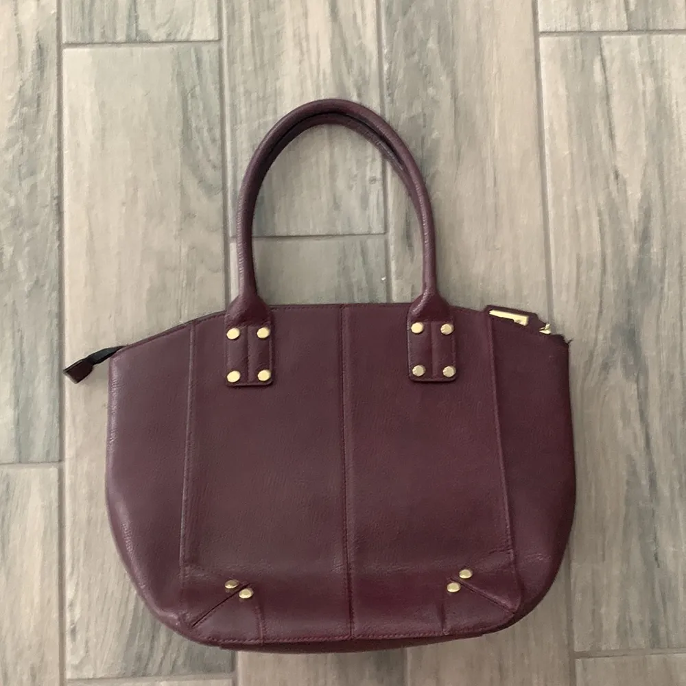 Neiman Marcus burgundy tote - Image 3