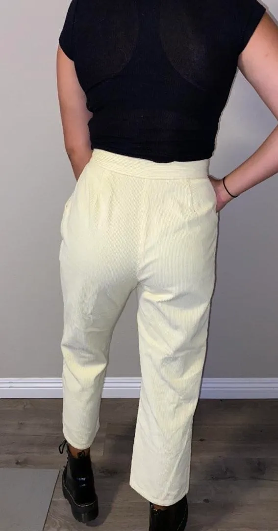 Urban Outfitters Renewal Remnants Overdyed Corduroy Mom Pant - Image 5