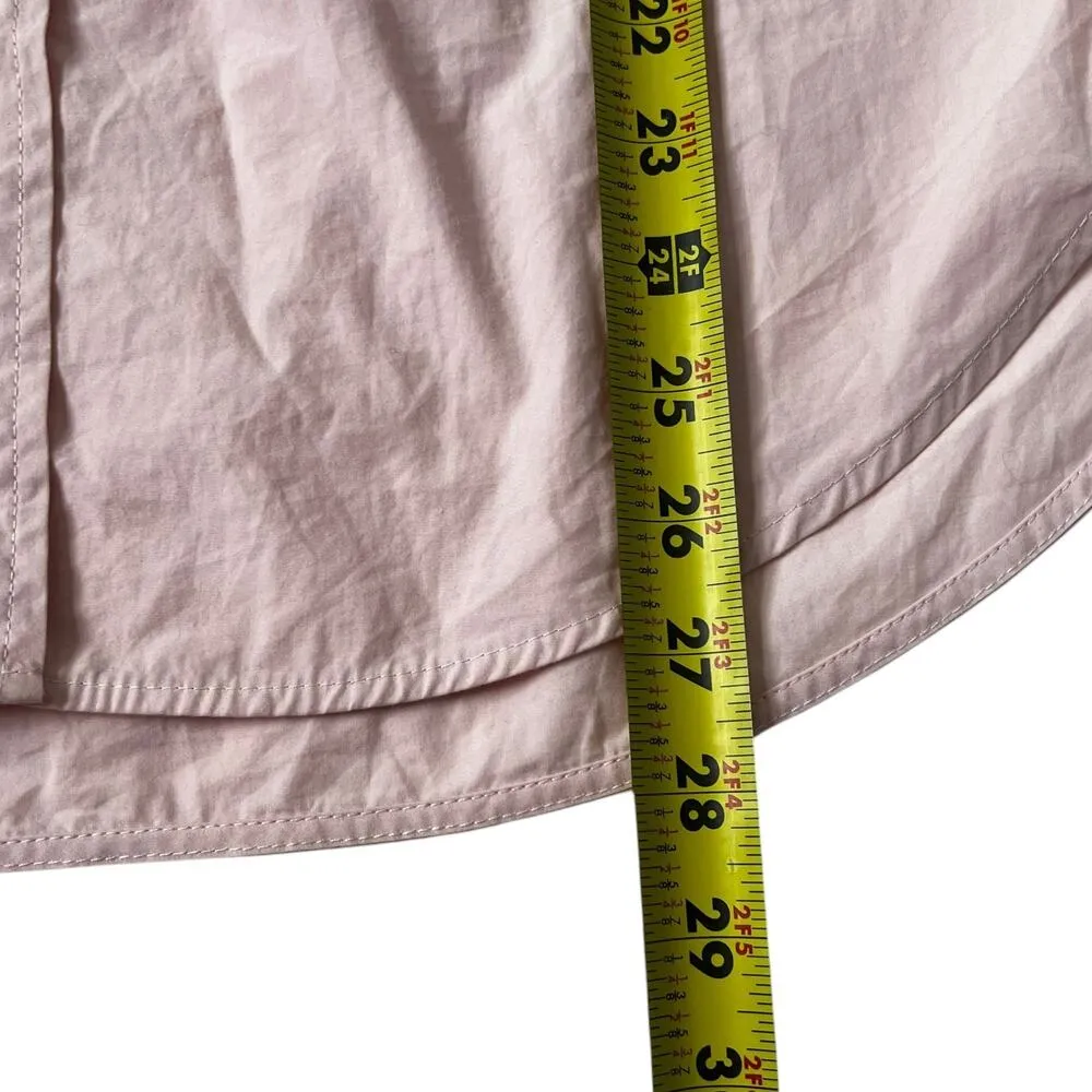 Zara Pink Oversized Shirt Women Top Size Small | 60-26 - Image 9