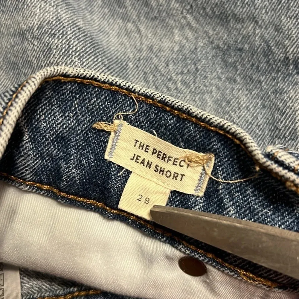 Madewell Denim Cut Off Shorts Jeans 28 The Perfect Jean Shorts - Image 7