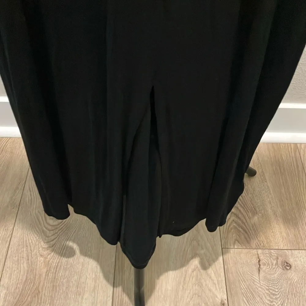 H&M Black Sleeveless V-Neck ribbed Maxi Sundress - Image 5